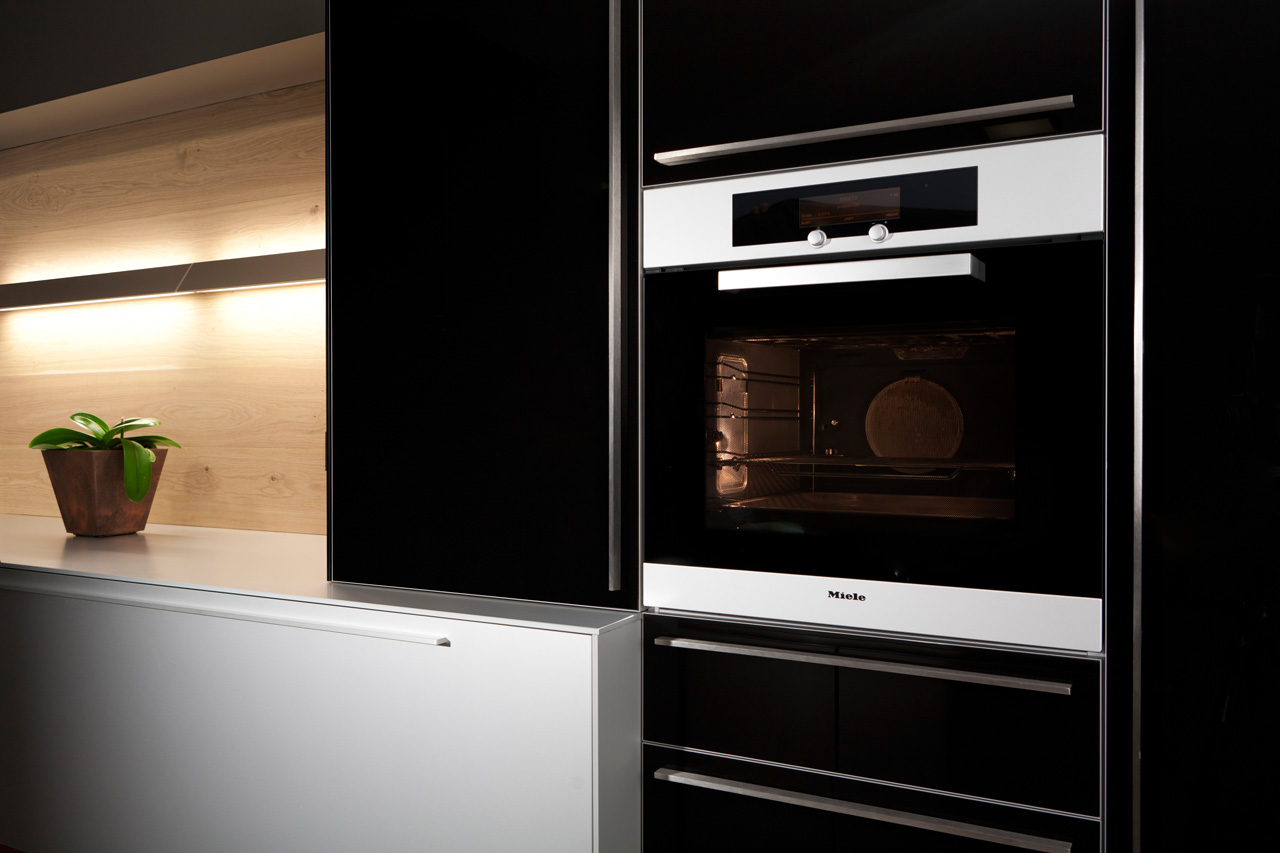 plan 3 kitchens / Residence II. in Zlin / Elegant minimalism
